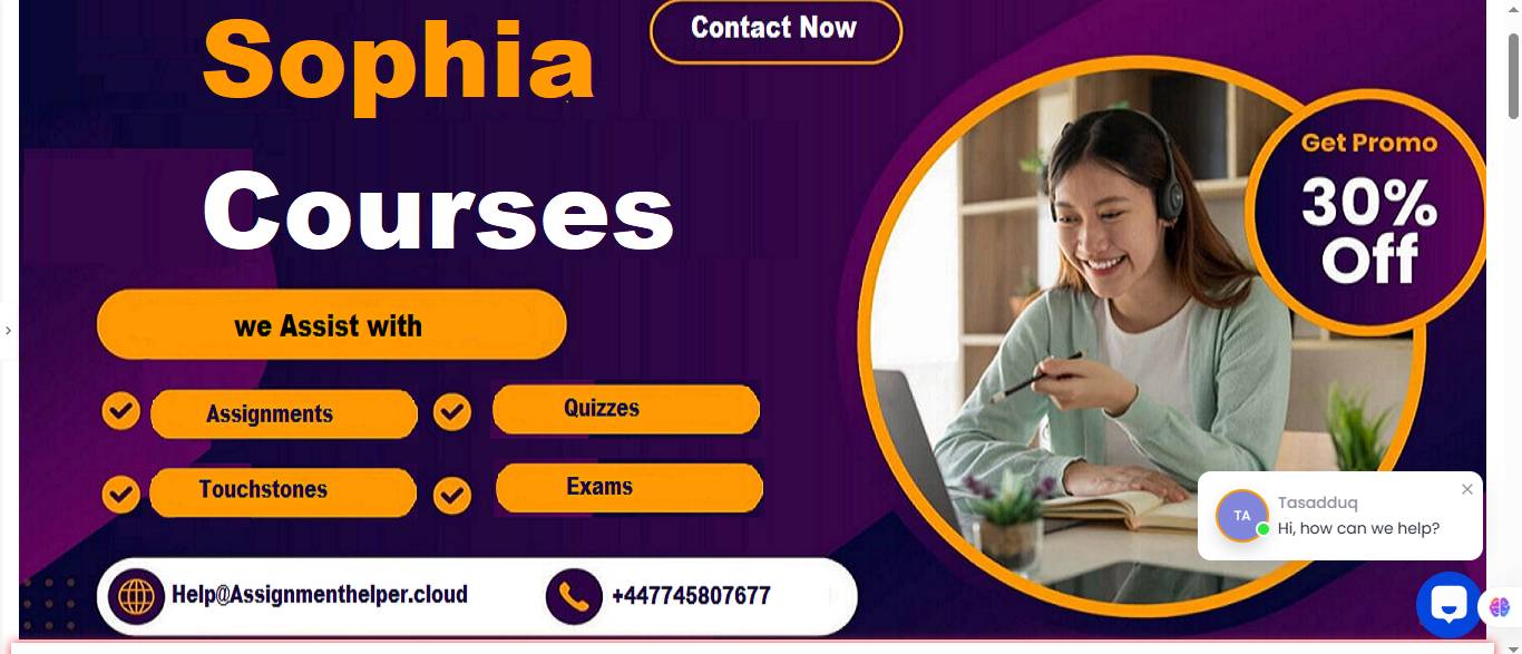sophia courses